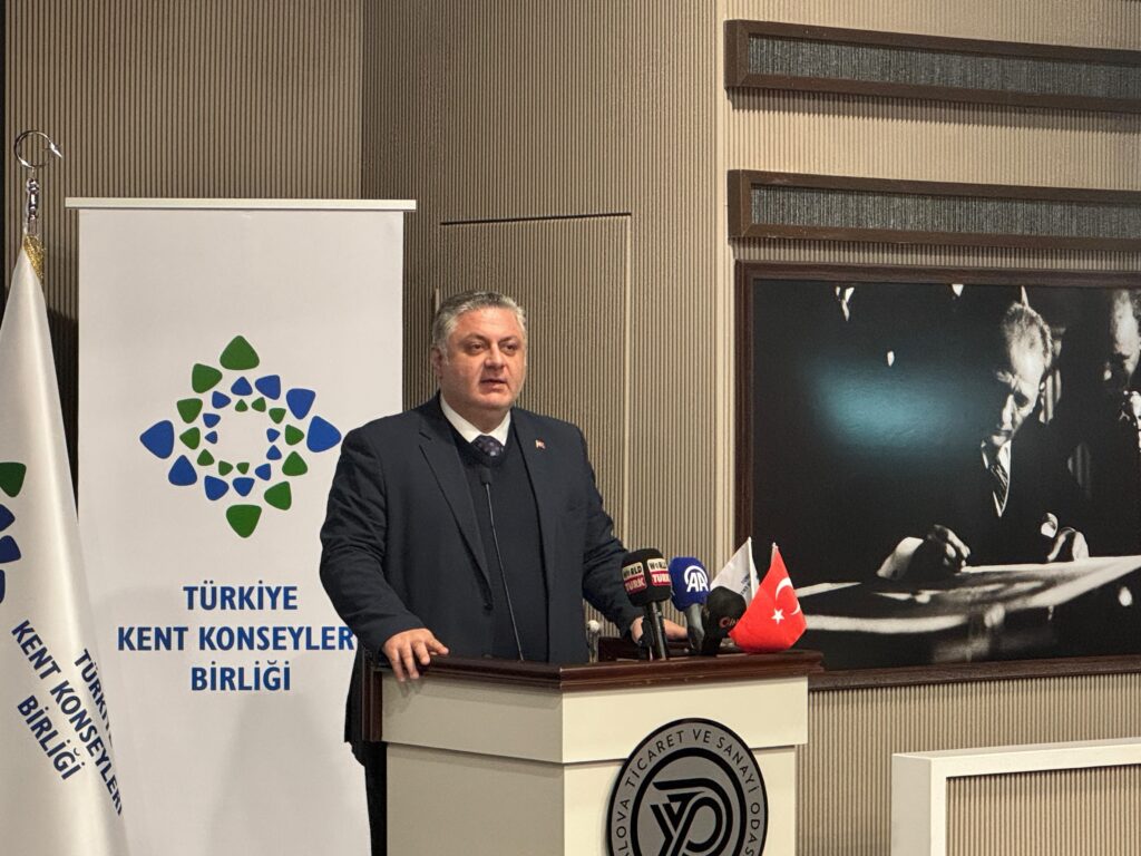 Türkiye Kent Konseyleri Birliği 16. Dönem Başkanlığı Devir Teslim Töreni Yalova’da gerçekleşti.