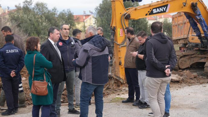 İskele Mahallesi, Adyar Mevkiinde yaşanan kanalizasyon hattında oluşan arızalar nedeni ile yaşanılan çöküntülerin ardından oluşan deniz kirliliği neticesinde Burhaniye Belediyesi ve Balıkesir Büyükşehir Belediyesi alarma geçti. 