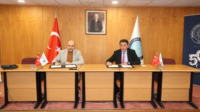 Bursa Uludağ Üniversitesi (BUÜ), üniversite-sanayi işbirliğine katkıda bulunmak hedefiyle bir protokole daha imza attı.