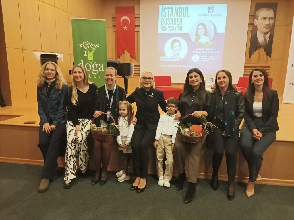 İstanbul BUSADER, ''İSTANBUL BUSADER KONUŞUYOR'' projesi kapsamında düzenlenen ''Sürdürülebilir Bir Çevre Serisi'' söyleşilerinin ilkini Doğa Koleji Ataşehir 1. Kampüs’ünde gerçekleştirdi.