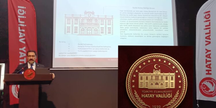 Hatay Valiliği’nin Yeni Logosunu Vali Masatlı Tanıttı