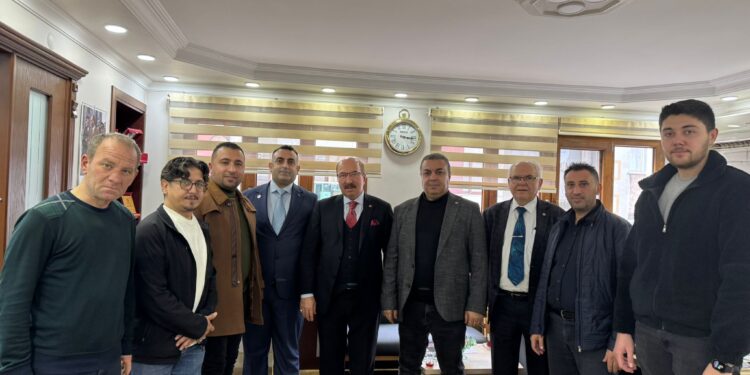 Yeniden Refah Partisi Şehzadeler Teşkilatından  Esnaf Odalarına Hayırlı Olsun Ziyareti