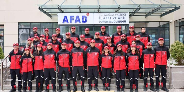 Bodrum Belediyesi BAK Ekibine AFAD Akreditasyon Arması