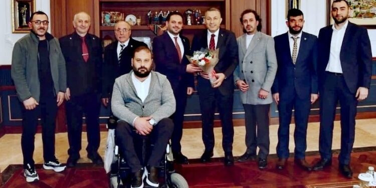 Yeniden Refah Partisi Ortahisar İlçe Yönetimi’nden Vali Şahin’e Hayırlı Olsun Ziyareti