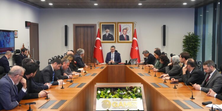 TÜBAF’tan İçişleri Bakanı Mustafa Çiftçi’te Ziyaret