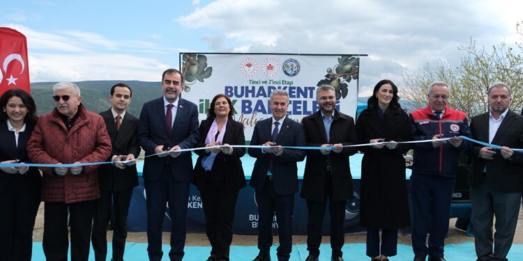 Aydın’ın İlk İlek Bahçeleri Törenleri Hizmete Açıldı