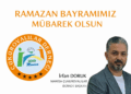 İrfan Doruk’tan Ramazan Bayramı Mesajı