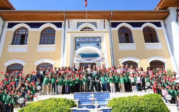 Denizli’nin Tarihi Mirası Gazi İlkokulu’nda Restorasyon tamamlandı