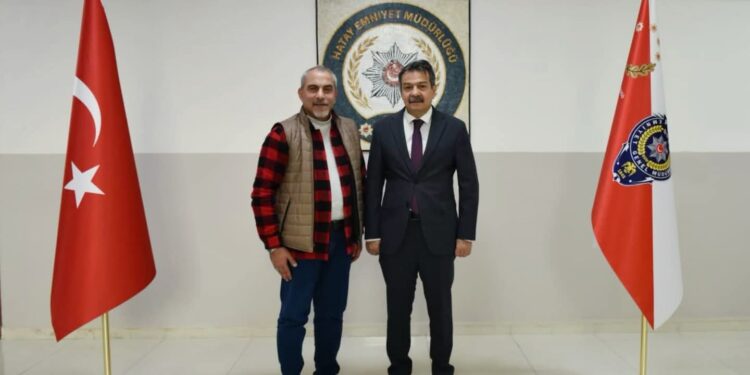 World Türk Tv Temsilcisi Zorkun’dan Emniyet Müdürü Yılmaz’a Ziyaret