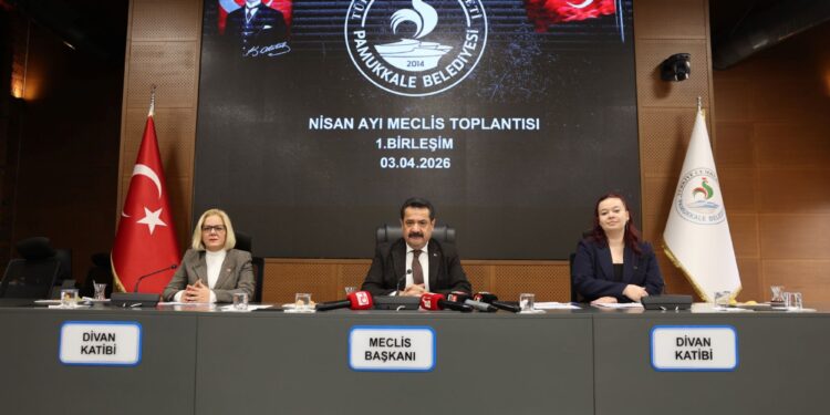 Pamukkale Belediye Meclisi’nde görev dağılımı tamamlandı