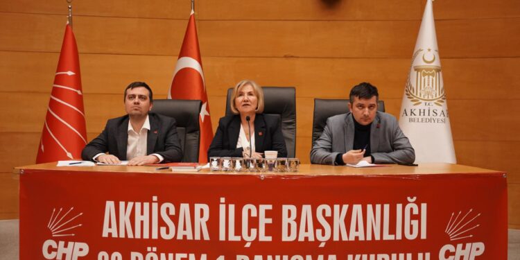 CHP Akhisar’da 39. Dönem 1. Danışma Kurulu Toplantısı Gerçekleştirildi