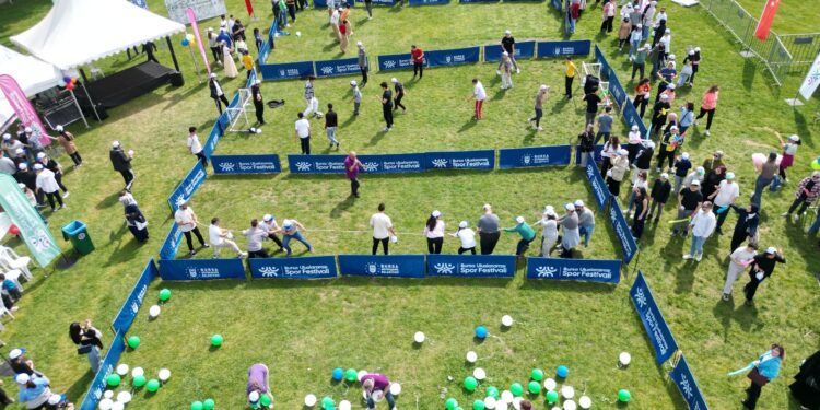 Spor Festivali’nde Özel Çocukların Mutlu Günü