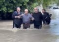 Hatay’da su baskınlarında mahsur kalan vatandaşlar kurtarıldı