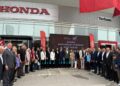 Honda Motosiklet Turkuaz Bayii açılışı Protokolün katılımıyla gerçekleştirildi