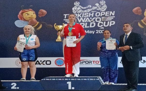 Afyonkarahisarlı Sporcu Fatma Çankaya Dünya Üçüncüsü Oldu