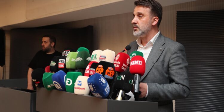 Başkan Vekili Biba: Bursaspor’un Yanında Olmaya Devam Edeceğiz
