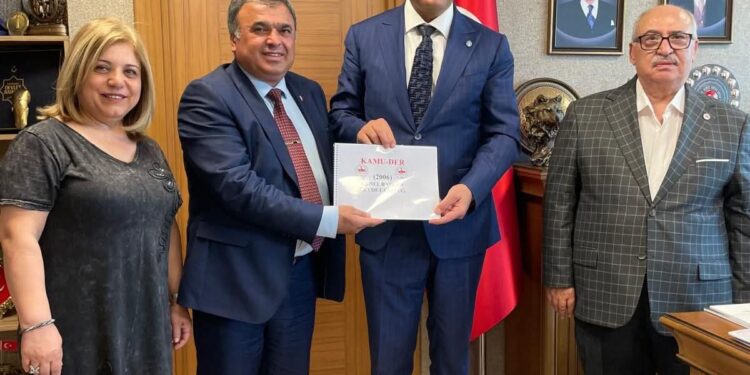KAMU-DER’den MHP’li Bayraktar’a Hayırlı Olsun Ziyareti
