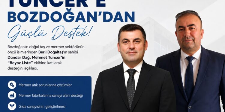 Tuncer’e Bozdoğan’dan Güçlü Destek