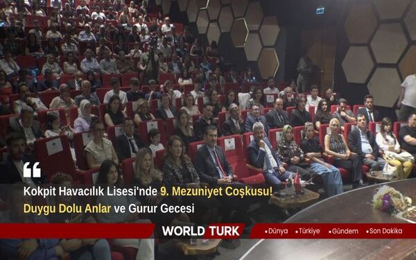 KOKPİT HAVACILIK LİSESİ’NDE 9. MEZUNİYET COŞKUSU