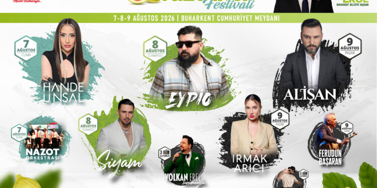 Buharkent Taze İncir Festivali 7 Ağustos’ta Başlıyor