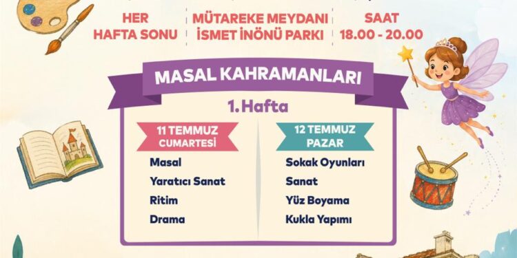 Mütareke’de Oyun Var Etkinlikleri Mudanya’da Çocuklarla Buluşuyor