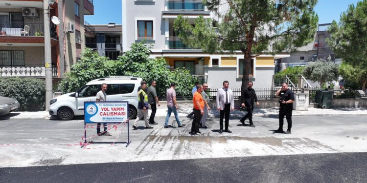 Pamukkale Belediyesi Yunus Emre Mahallesi’nde Üstyapı Çalışmalarını Hızlandırdı