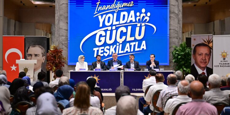 AK Parti Yıldırım’dan Mahalle Mahalle Gönül Seferberliği