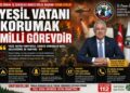 Kenan Atalay: “Yeşil Vatan Yanıyorsa, Geleceğimiz de Yanıyor”