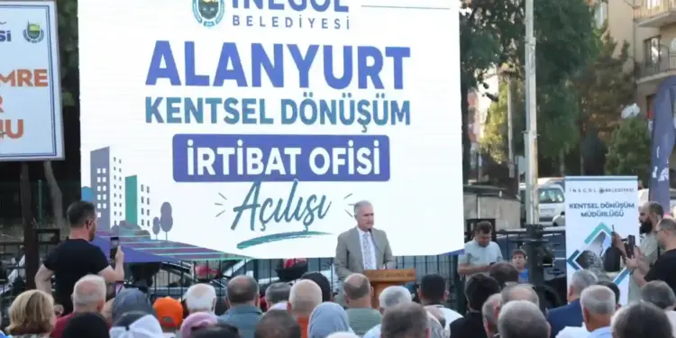 İnegöl’de Alanyurt Kentsel Dönüşümünde Süreç Hızlandı