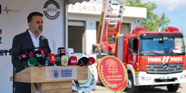Bursa’da Afet Hazırlığı Güçlendi: Yeni Merkez ve 7 Araç Hizmette