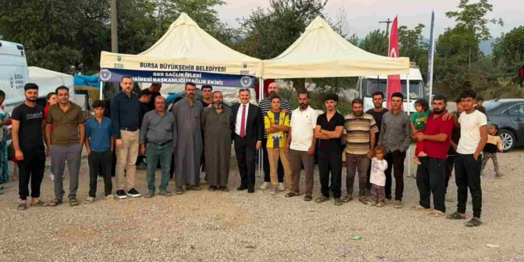 Bursa Büyükşehir’den Mevsimlik Tarım İşçilerine Destek