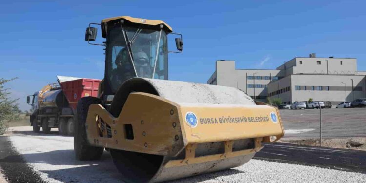 Bursa Şehir Hastanesi’nin İç Yolları Yenilendi: Ulaşım Konforu Artıyor