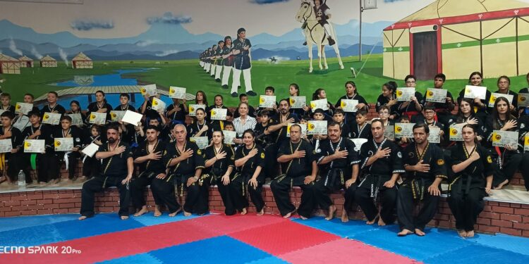 Nazilli’de Savaş Sanatları Sertifika Töreni Heyecanı