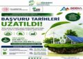 SÜRDÜRÜLEBİLİR KALKINMA VE YEŞİL DÖNÜŞÜM HIZLANDIRICI HİBE DESTEĞİ PROGRAMI BAŞVURU SÜRELERİ UZATILDI