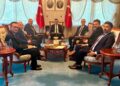 ATO Başkanı Gürsel Baran ve AKK Başkanı Halil İbrahim Yılmaz’dan Cevdet Yılmaz’a Ziyaret