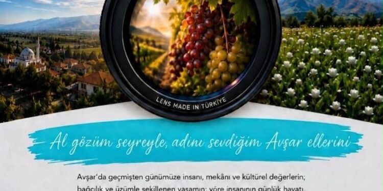 Denizli Acıpayam’da Coğrafi İşaretli Avşar Üzümü 800 Yıllık Mirası Ulusal Fotoğraf Yarışmasıyla Geleceğe Taşıyor