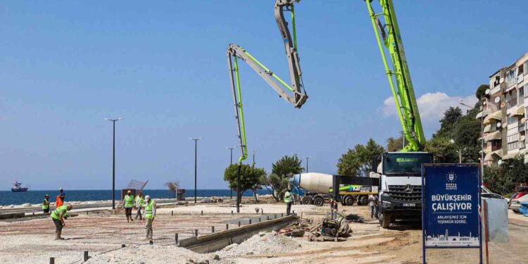 Bursa Gemlik Sahiline 47 Bin Metrekarelik Yeni Düzenleme