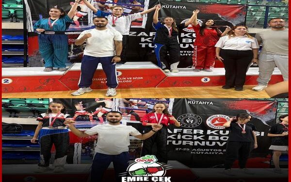 Gedik Piliç Emre Çek Spor Kulübü’nden Kütahya’da tarihi başarı