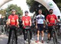 Başkan Erkan Aydın Farkındalık İçin Pedal Çevirdi