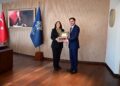 Aydın’da Özlem Çerçioğlu’na Mehmet Kemal Yazıcıoğlu Ziyareti