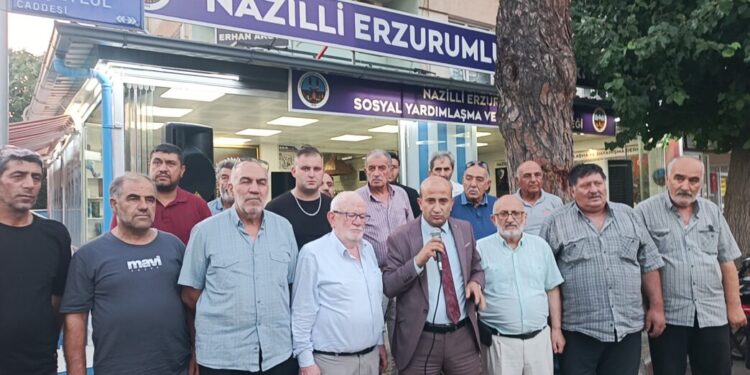 Nazilli Erzurumlular Derneğinden Bakan Yusuf Tekin’e Tam Destek