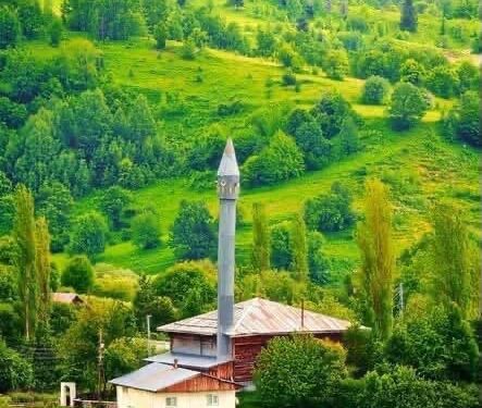 Artvin’de 93 Yıllık Tarihi Cami Yangında Kül Oldu