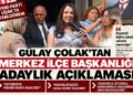 Gülay Çolak, Yeni Parti Uşak Merkez İlçe Başkanlığına Adaylığını Açıkladı