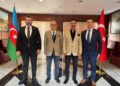 Hoşgül’den Bakü’de Büyükelçi Akgün’e Ziyaret