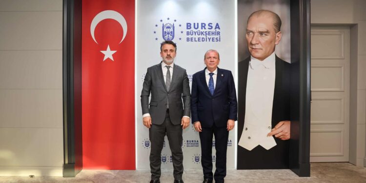 BTSO Başkanı Matlı’dan Şahin Biba’ya Bursa Ekonomisi Ziyareti