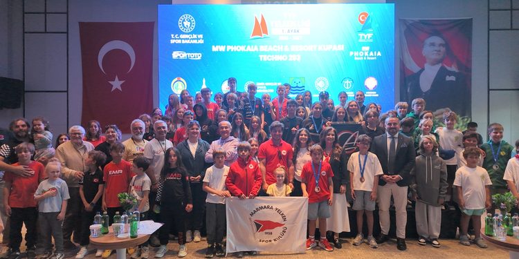 TYF Yelken Ligi Techno 293 Sınıfında Madalyalar Sahiplerini Buldu