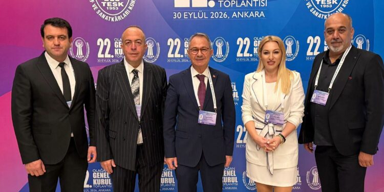 Akhisarlı Oda Başkanları TESK 22. Olağan Genel Kurulu’na Katıldı