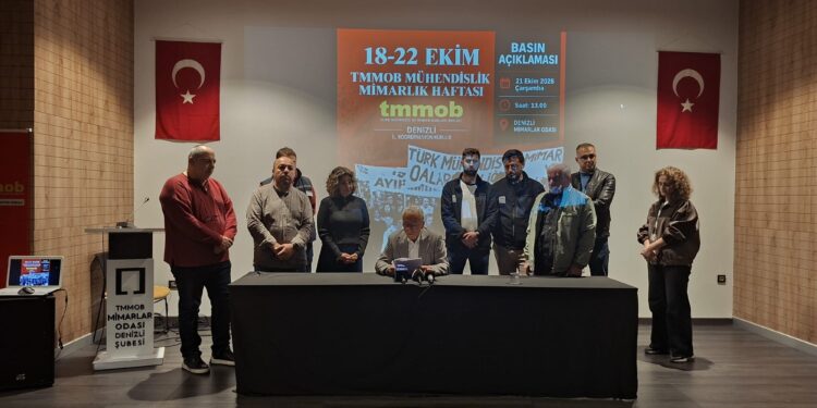 TMMOB Denizli’den Mühendislik ve Mimarlık Haftası açıklaması: “Bilim, teknik, emek ve kamu yararı”