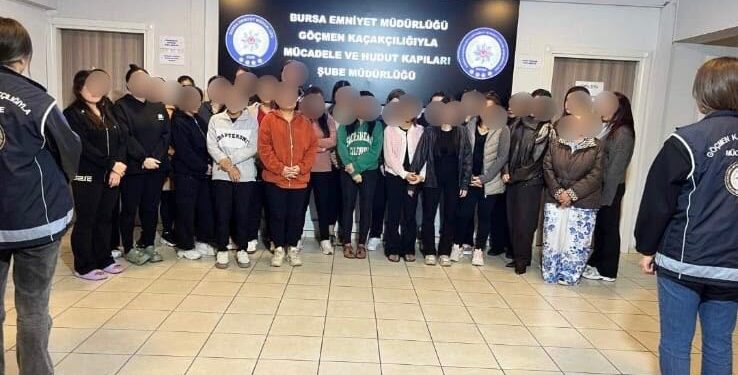 Bursa’da 7 İş Yerine Operasyon: 26 Kadın İçin Deport İşlemi